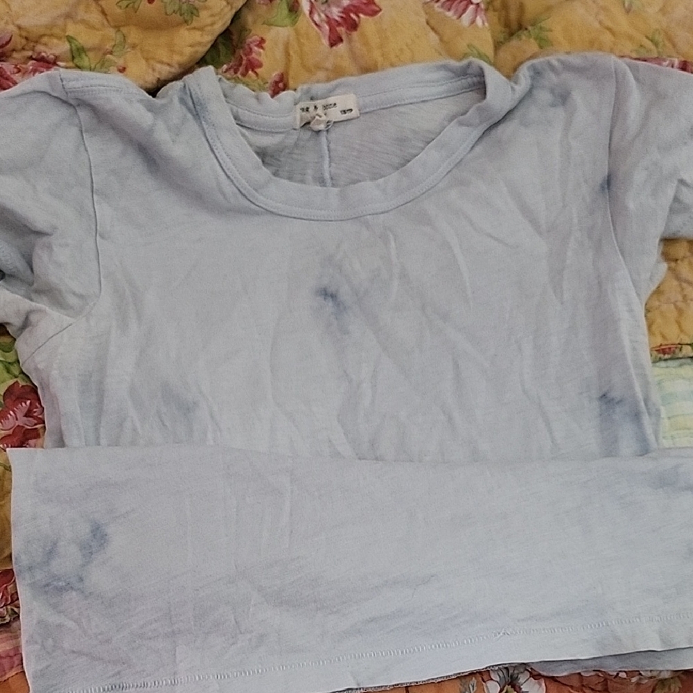 Light Blue KShort Sleeve Top